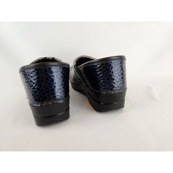 DANSKO Iridescent Blue Professional Clogs Shoes Slip Ons Medical Size 41 10.5 11 - Picture 7 of 12